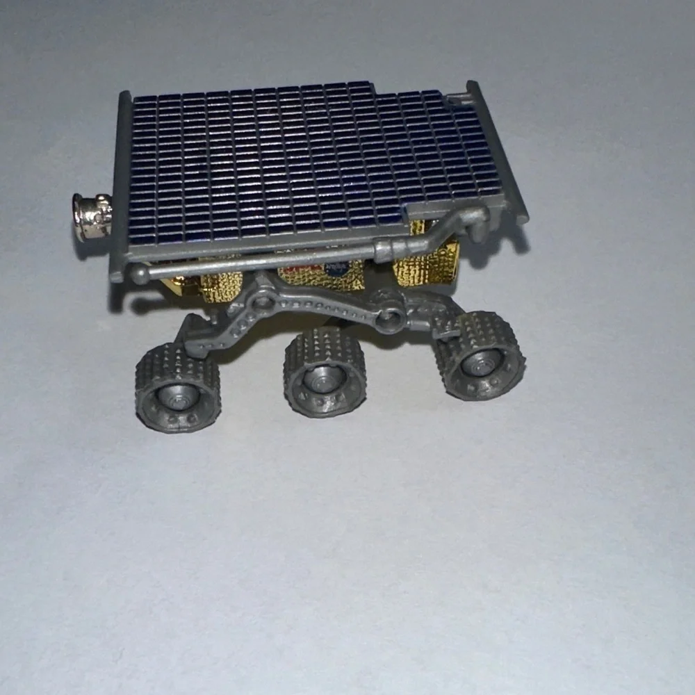 Hot Wheels JPL Sojourner Mars Rover diecast toy from the 1996 Mattel